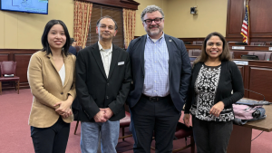 photo of four people