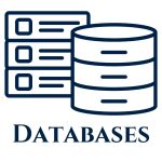 Databases with icon of databases