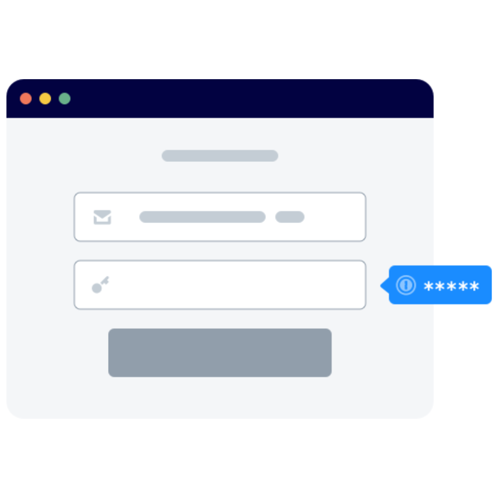 A dialog showing the autofill functionality