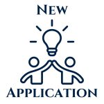 new application with icon of two people high fiving and a lightbulb above them