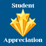 Student Appreciation with Three Starbursts