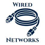Wired Networks with icon of ethernet cable