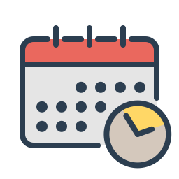 Icon representing calendar