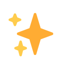 sparkle icon to indicate generative AI